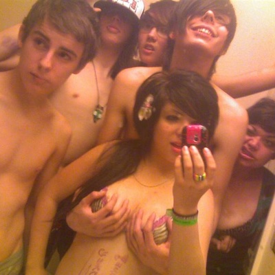 Emo Gangbang Porn - Emo Teen Slutty Self Pics Before Getting Gangbanged - Free Emo Girlfriend  Porn - Goth Teen Sex - Hardcore Punk Rock Girls