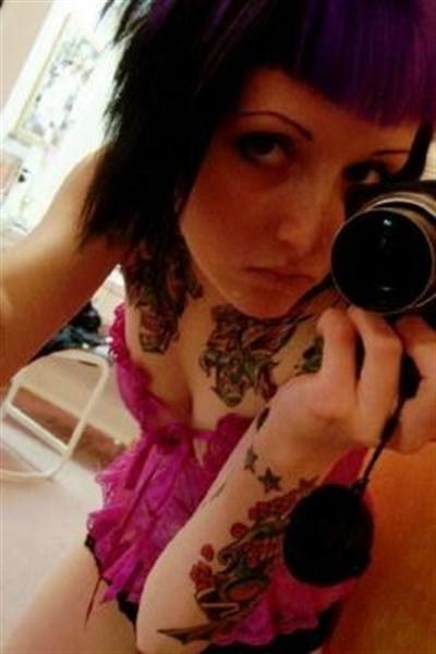 Pretty Emo Girls With Killer Tattoos