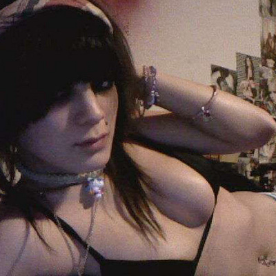 Slutty Emo Teen Joey Showing Off