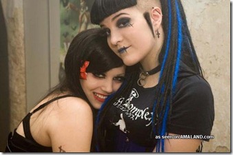 Goth Lesbian Sex - Goth lesbian porn - Naked photo